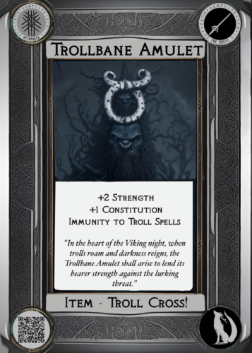 Card image for Troll Bane Amulet (2)