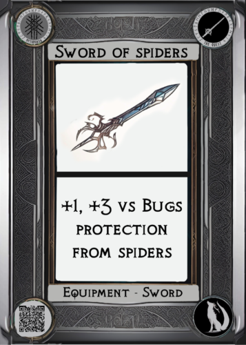 Card image for Sword of Spiders