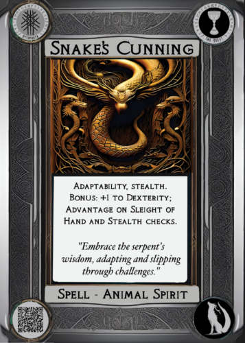 Card image for Snake’s Cunning